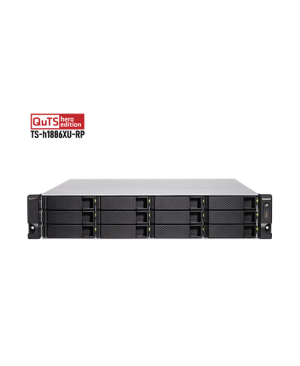 QNAP TS-h1886XU-RP-R2-D1622-32GB RAM 18 Hdd Yuvalı Rack NAS